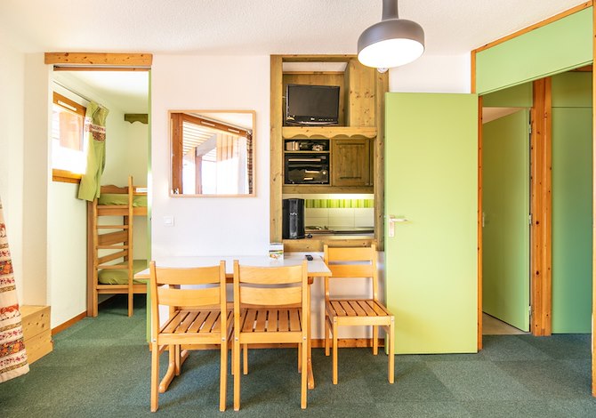 Studio 4 personen - Résidence Vacanceole Le Sappey - Doucy