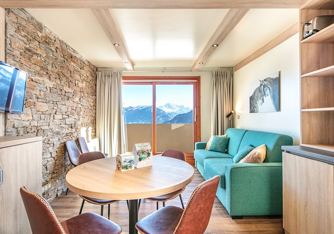 2 Kamer appartement 6 Personen - Résidence Vacanceole La Duit - Doucy