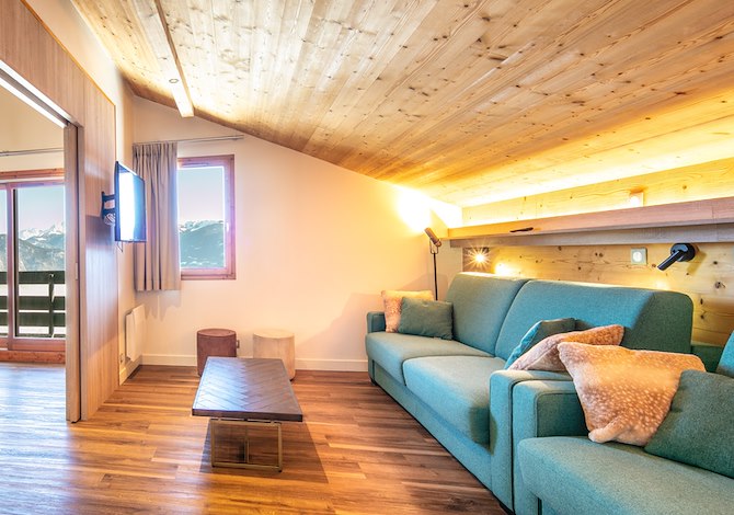 4 Kamer appartement 10 personen mezzanine - Résidence Vacanceole La Duit - Doucy