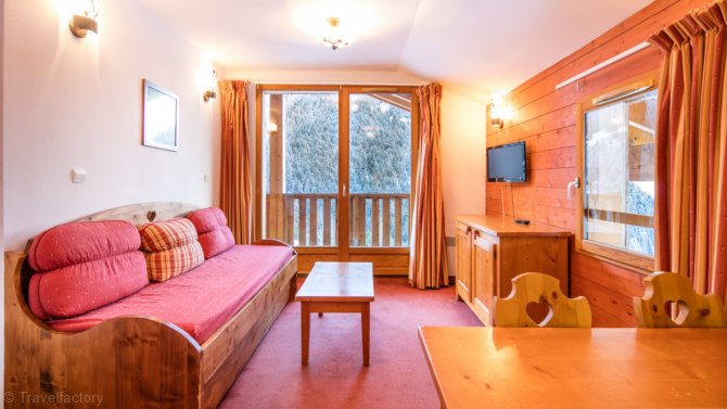 2 Kamer appartement 2/4 personen La Ramoure - travelski home select - Résidence La Turra & La Ramoure - Valfréjus