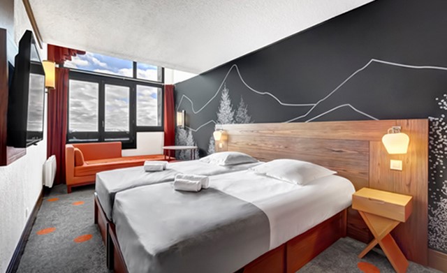 Kamer appartement 2 personen + 1 kind VIP volpension 1 nacht - Belambra Clubs Avoriaz - Les Cimes du Soleil - Tout Compris - Avoriaz