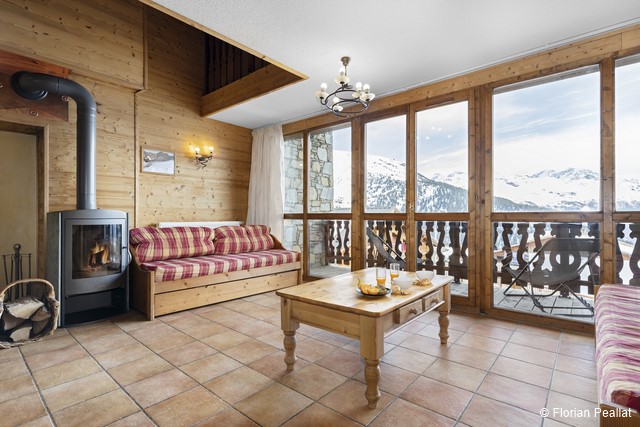 3 kamer appartement 6/8 personen cabine Familie - travelski home select - Résidence Les Balcons De La Rosière 4* - La Rosière