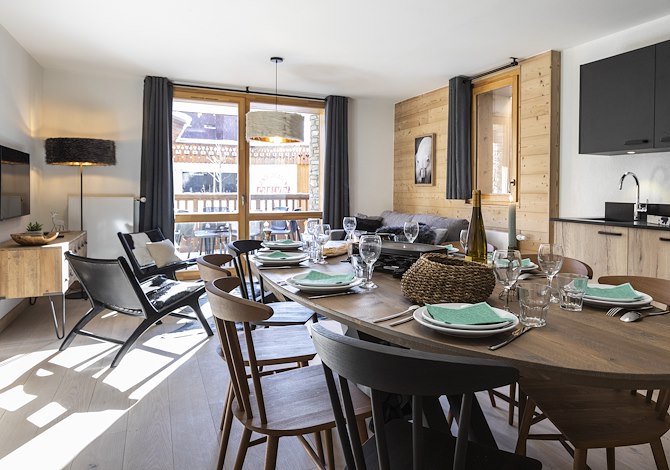 3 Kamer appartement cabine 8 personen Premium - Résidence Neige et Soleil - Les Deux Alpes Centre 