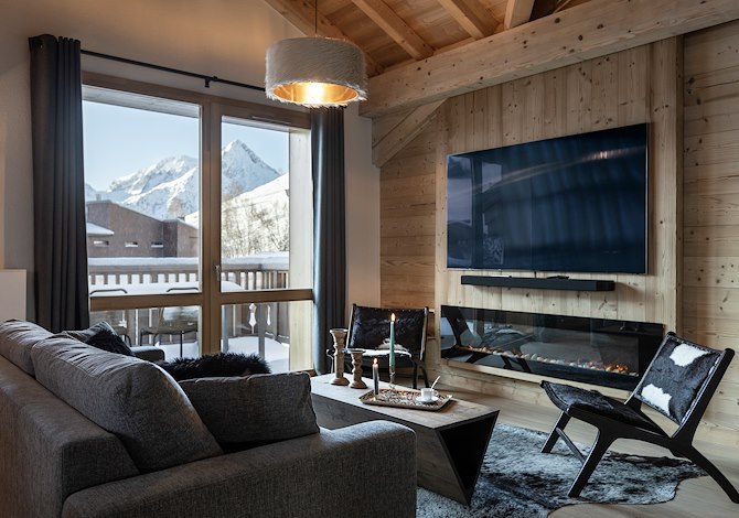 4 Kamer appartement 8 personen - Résidence Neige et Soleil - Les Deux Alpes Centre 