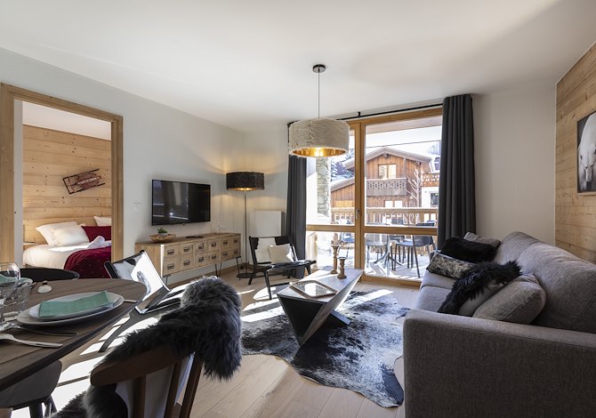 4 Kamer appartement cabine 10 personen - Résidence Neige et Soleil - Les Deux Alpes Centre 