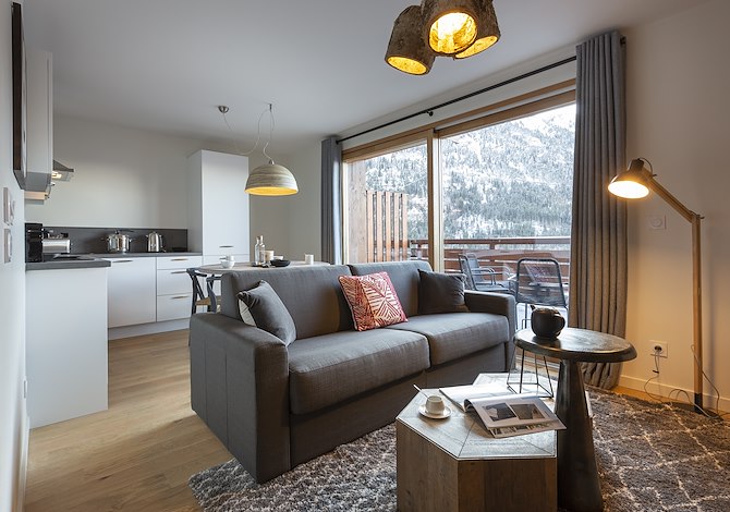 2 stuks 6 personen Cabine - Résidence Le Saphir - Vaujany