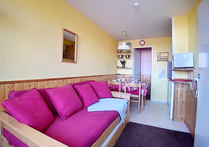 2 Kamer appartement 4 personen Median 116 - travelski home classic - Résidence Médian - Les Menuires Reberty 1850