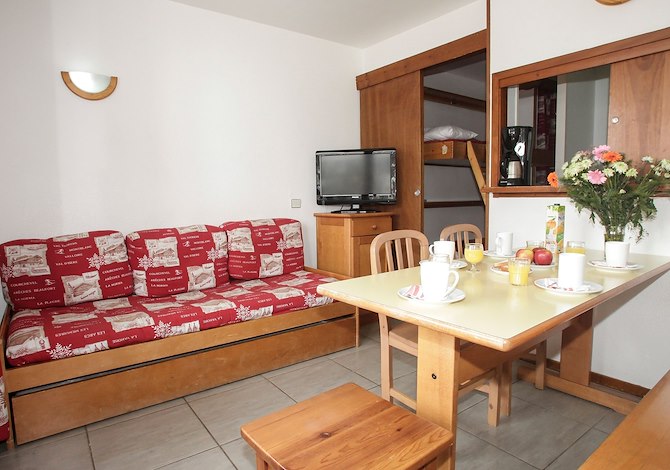 2-kamer appartement - 2 t/m 5 personen - travelski home classic - Résidence Le Hameau du Borsat 3* - Tignes Val Claret