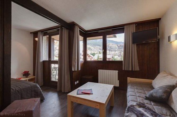 Verdelbaar studio 4 personen ME439 - travelski home select - Résidence Les Mélèzes - Serre Chevalier 1350 - Chantemerle