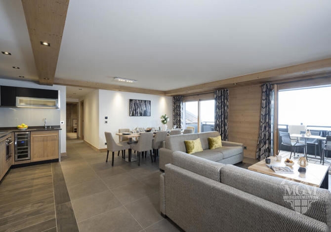 5 Kamer appartement 10 personen - MGM Hôtels & Résidences – Résidence Alpen Lodge - La Rosière
