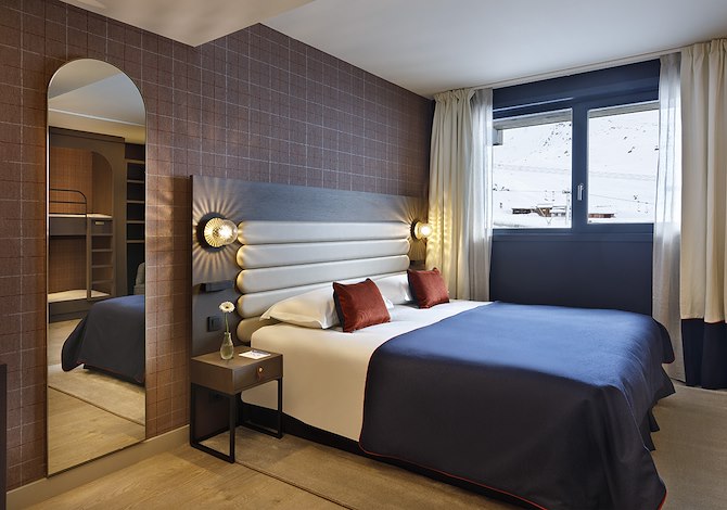 Familie Superior Kamer appartement 2 volw.+2 kind - Hôtel Marielle 4* - Val Thorens