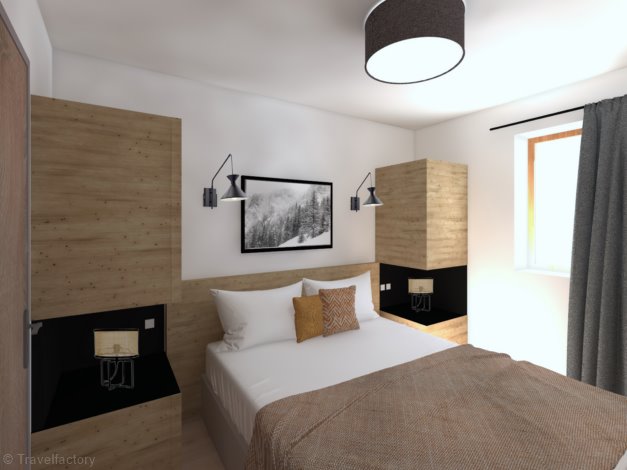 4 Stukken 8 personen - Résidence Labellemontagne Rochebrune Les Cimes 4* - Orcières Merlette 1850