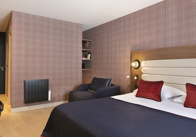 Slaapkamer 2 personen Supérieure op basis van logies FLEX14 - Hôtel Marielle 4* - Val Thorens