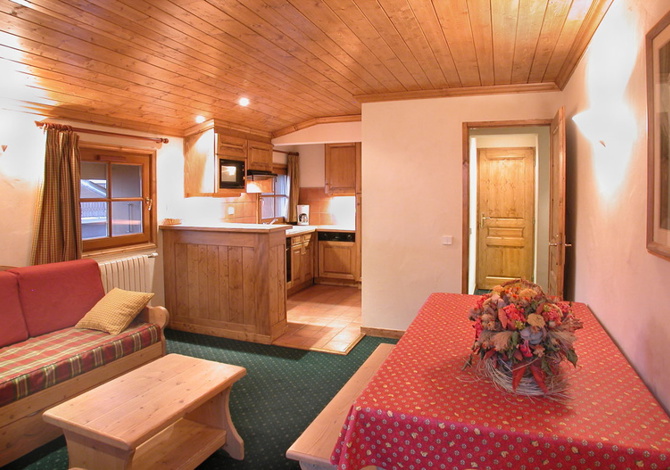 3 Kamer appartement 8 Personen met cabine - Résidence Vacanceole Alpina Lodge - Les Deux Alpes Centre