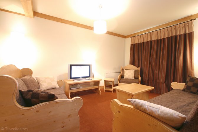 4 Kamer appartement 6 personen - Résidence Vacanceole L'Alba - Les Deux Alpes Centre