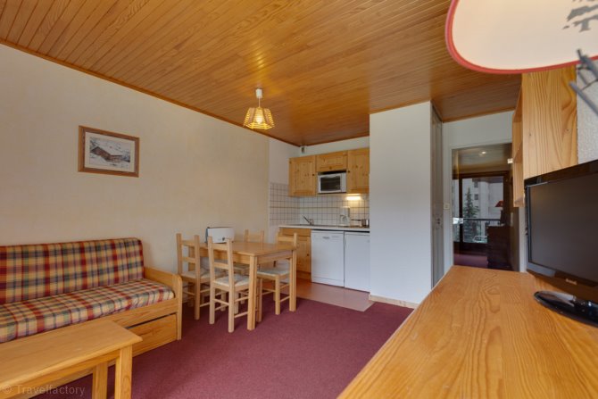 Studio 4 personen - Résidence Vacanceole Lauvitel - Les Deux Alpes Venosc