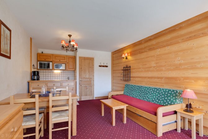 Studio 4 Personen - Résidence Vacanceole Saint Christophe - Les Deux Alpes Centre