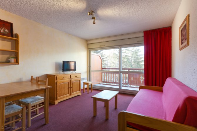 Studio 4 personen - Résidence Vacanceole Tyrol - Les Deux Alpes Centre