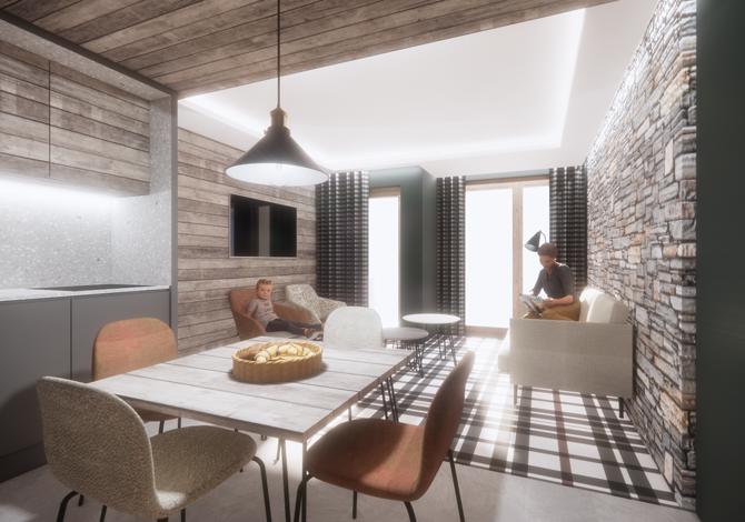3 Kamer appartement 6 Personen met cabine - Résidence Quartz - Tignes Val Claret