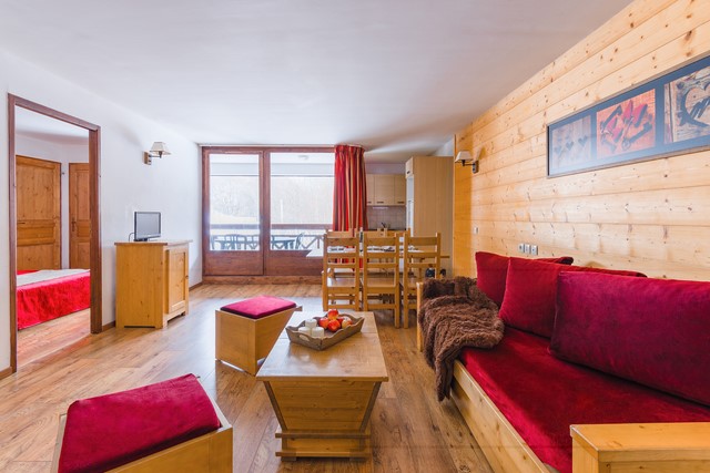 2 Kamer appt. cabine 8 personen - Résidence Lagrange Vacances Cybèle 3* - Brides les Bains