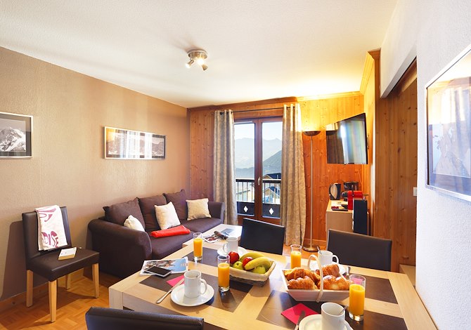 3 Kamer appartement 4/6 Personen Premium - Résidence Les Chalets des Cimes 3* - La Toussuire