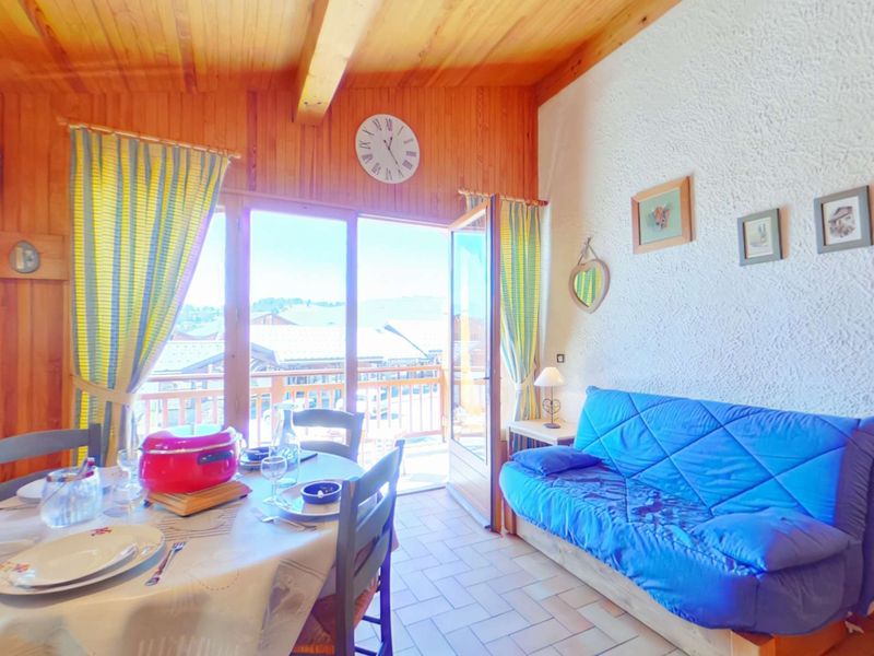 Appt. Les Saisies, 2 Kamer appartement, 5 Personen - 2 pièces + sous pente de 29 m², centre station, meublé classé 3 *** - Les Saisies