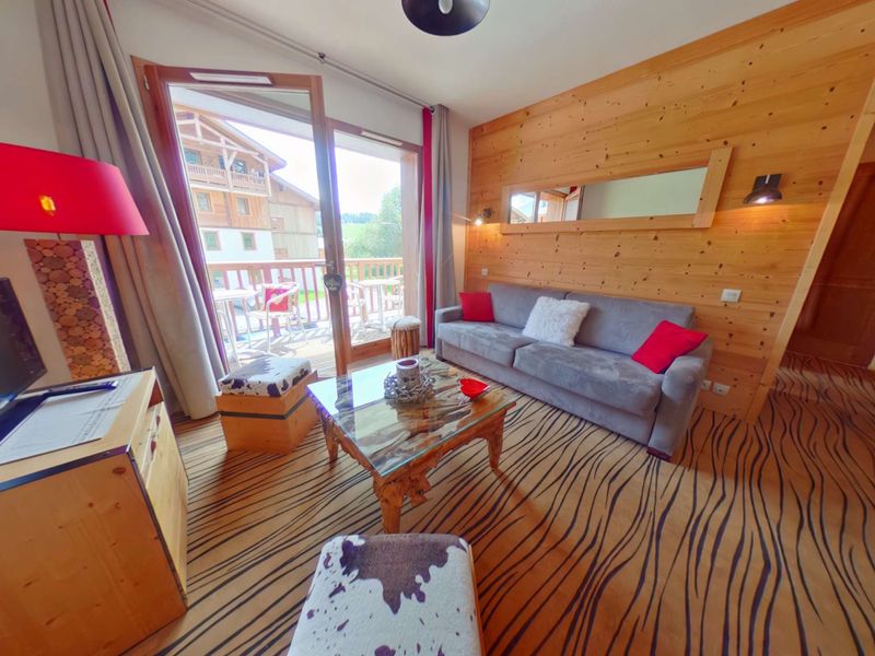 Appartement Les Saisies, 3 Kamer appartement 6 Personen - Exceptionnel! 3 pièces en résidence de tourisme 4* avec piscine et spa - Les Saisies