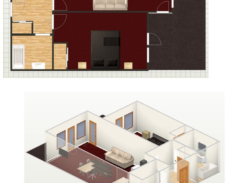 Appartement Val-d'Isère, 2 pièces, 4 personnes - Val d'Isère Centre