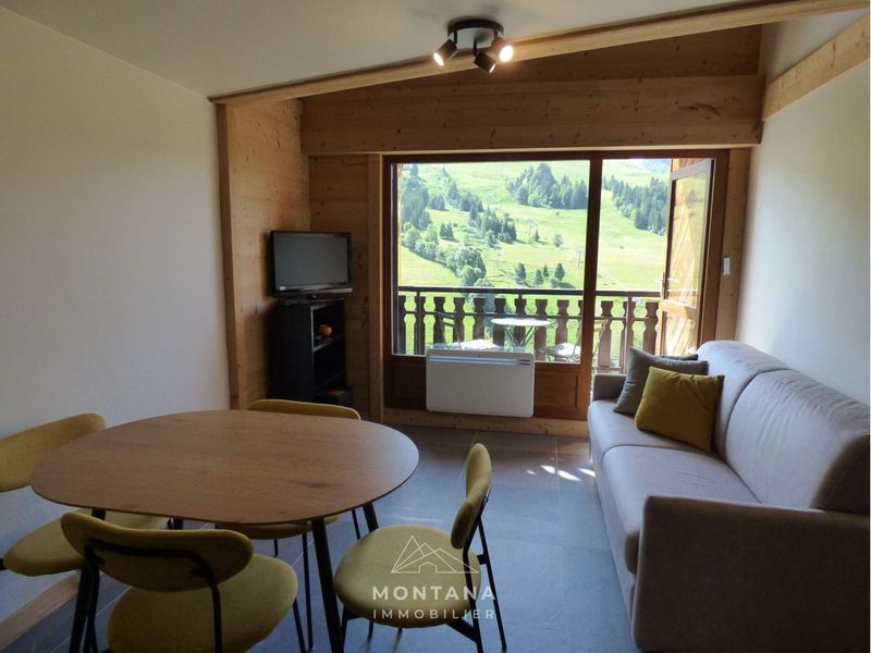 Appartement Le Grand-Bornand, 2 kamer appartement, 6 personen - Superbe appartement rénové avec chambre et mezzanine pour 6 personnes - Le Grand Bornand