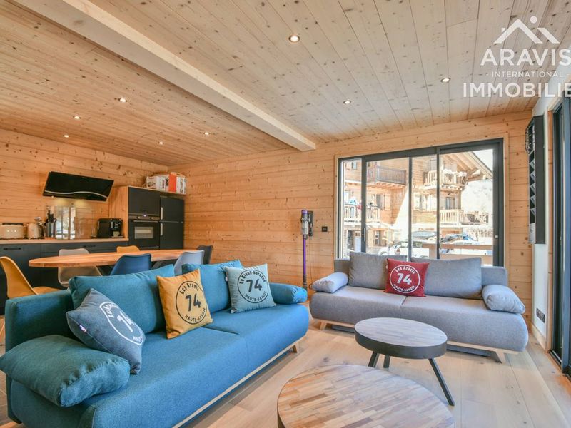Chalet Le Grand-Bornand, 3 kamer appartement, 4 personen - Chalet neuf (chalet mitoyen) pour 4 personnes, - Le Grand Bornand