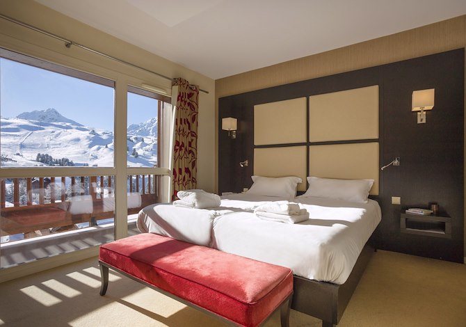 Escapade Kamer appartement voor 4 Personen - Hotel Club MMV Les 2 Domaines 4* - Plagne - Belle Plagne