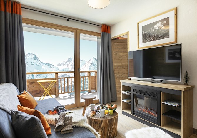 3 kamers 6 Personen Gezin - Résidence Club MMV Les Clarines 4* - Les Deux Alpes Soleil