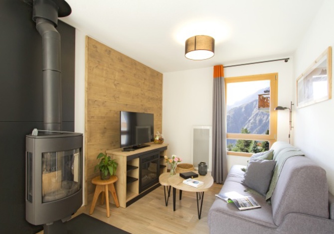 4 Pieces 8 Personen met Bergzicht - Résidence Club MMV Les Clarines 4* - Les Deux Alpes Soleil