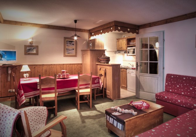 3 kamer appartement 6/8 personen cabine Comfort - Residence Le Cheval Blanc 3* - Dutchweek - Val Thorens