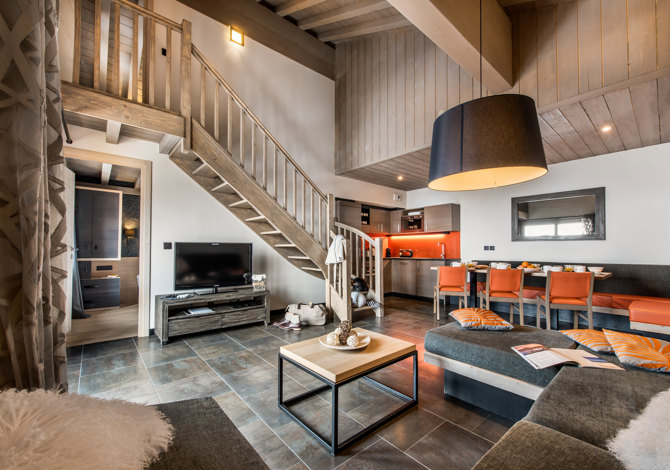 5-kamer appartement mezzanine - 4 t/m 8 personen - Résidence Montana Plein Sud 5* - Dutchweek - Val Thorens