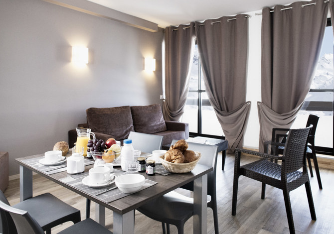 Studio slaapnis - 2 t/m 4 personen - SOWELL RESIDENCES Pierre Blanche 4* - Les Menuires Brelin