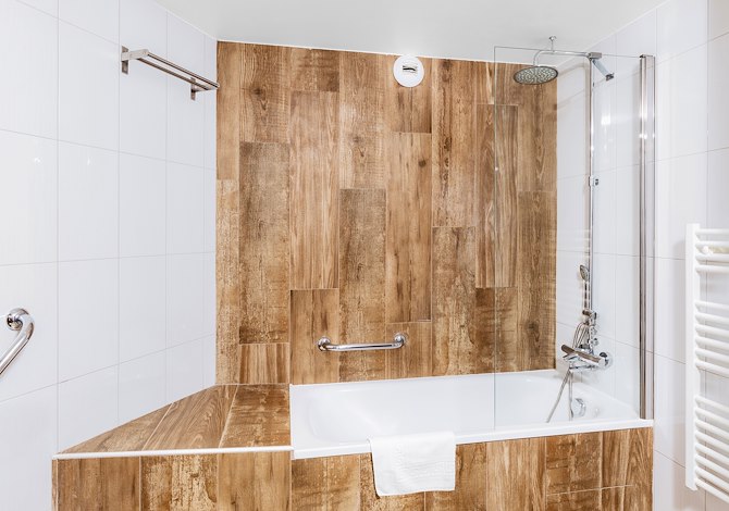Superior Kamer appartement voor 3 Personen (tweepersoonsbed) met ontbijt - Hôtel du Soleil Le Parc Hôtel 4* - Serre Chevalier 1200 - Briançon