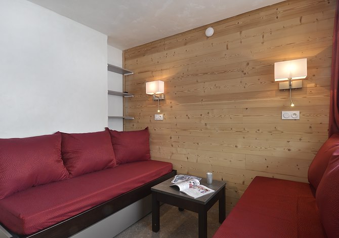 2-kamer appartement - 2 t/m 4 personen (84) - travelski home select - Résidence Saint Jacques - Plagne Bellecôte