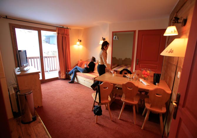 2 Kamers 4 personen - Résidence Les Alpages du Corbier 4* - Le Corbier