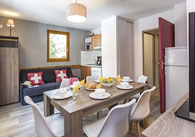 3 Kamer appartement 5/6 Personen - Résidence Odalys Les Sybelles - Saint Sorlin d'Arves