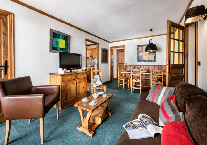 3-kamer appartement cabine Premier - 2 t/m 6 personen - Résidences Village Montana 4* - Dutchweek - Val Thorens