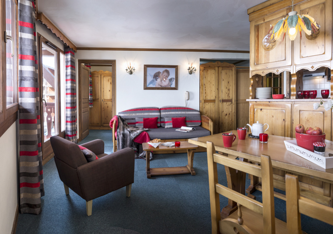 3-kamer appartement Cabine Soleil - 2 t/m 6 personen - Résidences Village Montana 4* - Dutchweek - Val Thorens