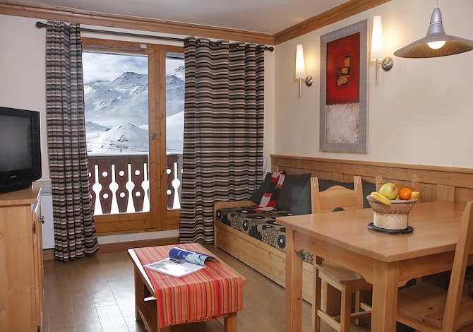 4-kamer appartement openhaard VIP Grand comfort - 2 t/m 6 personen - Résidences Village Montana 4* - Dutchweek - Val Thorens