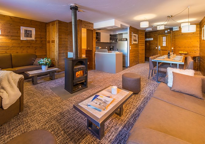 5 Kamer appartement 8/10 personen Comfort - Residentie Val 2400 4* - Dutchweek - Val Thorens