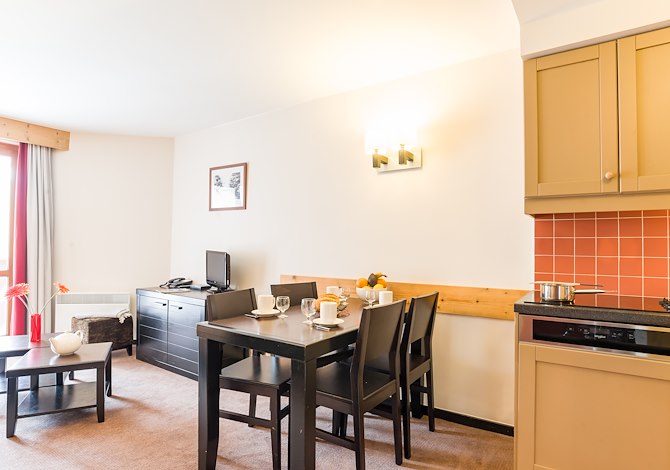 2 Kamer appartement 4 personen - Pierre & Vacances Résidence Le Tikal - Dutchweek - Val Thorens