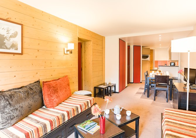 3-kamer appartement - 2 t/m 6 personen (54 m²) - Pierre & Vacances Résidence Le Tikal - Dutchweek - Val Thorens