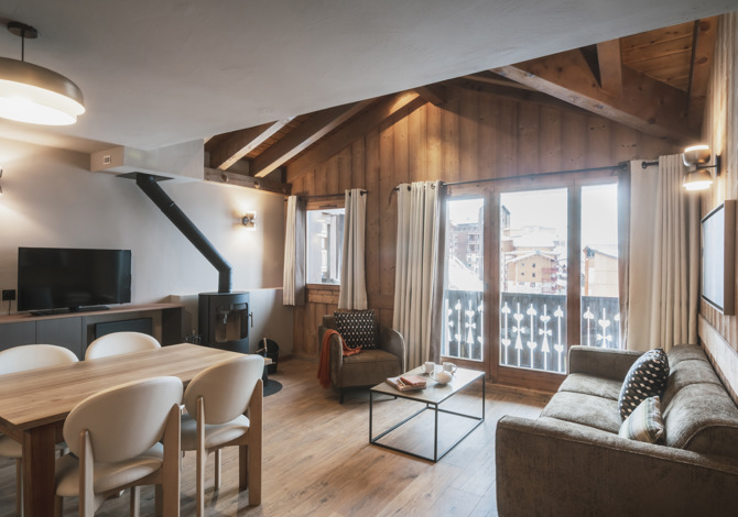 2 Kamer appt. cabine 4 Personen - Residentie L'Oxalys 4* - Dutchweek - Val Thorens
