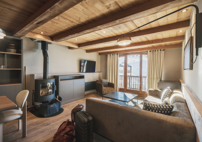 3 Kamer appartement 4/5 personen - Residentie L'Oxalys 4* - Dutchweek - Val Thorens