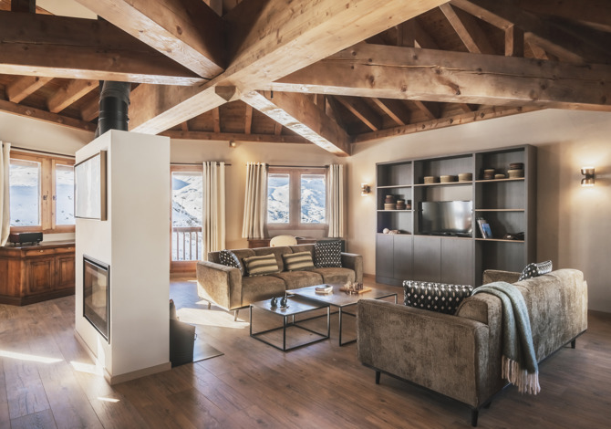 4 Kamer appartement 6 personen Sauna - Residentie L'Oxalys 4* - Dutchweek - Val Thorens