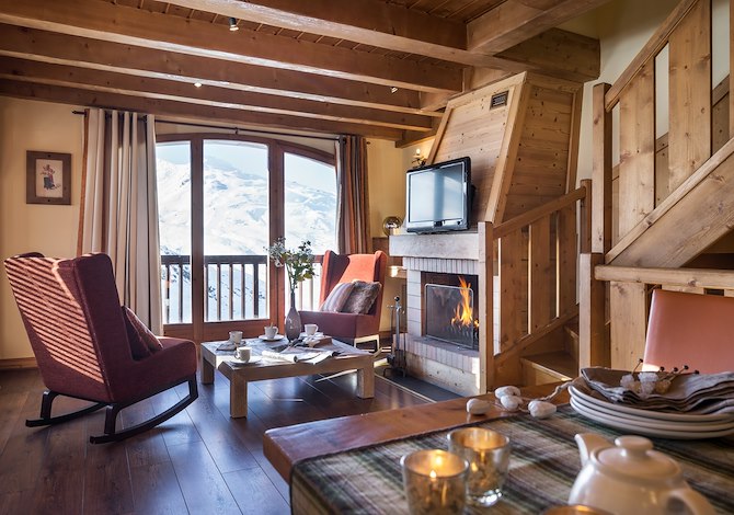 5 kamer appartement 8 personen Oostzicht - Residentie L'Oxalys 4* - Dutchweek - Val Thorens